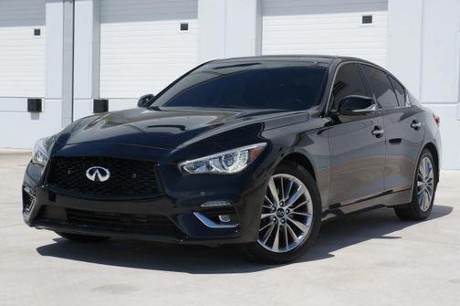 Black Obsidian 2023 INFINITI Q50 LUXE