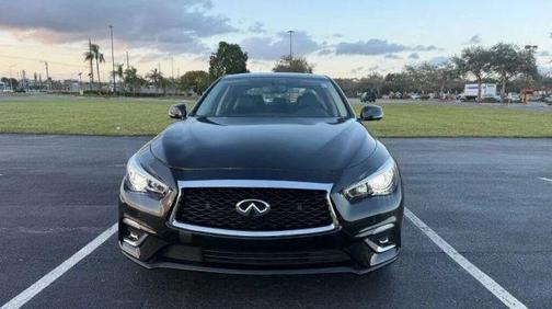 Midnight Black 2023 INFINITI Q50 LUXE