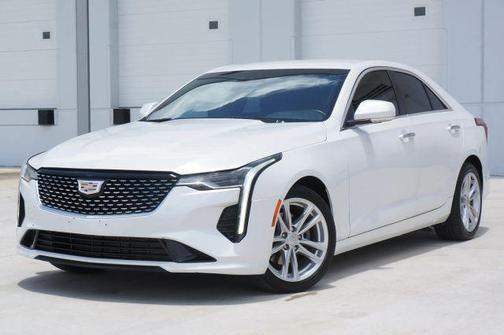 White 2024 Cadillac CT4 Luxury