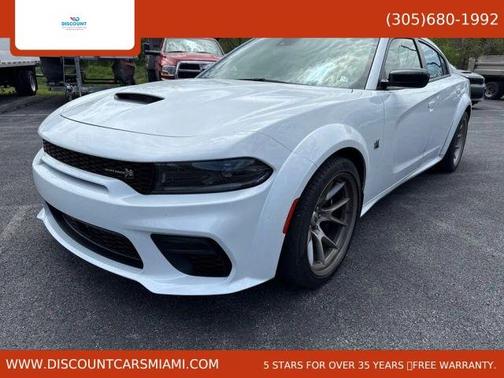 White 2023 Dodge Charger Scat Pack