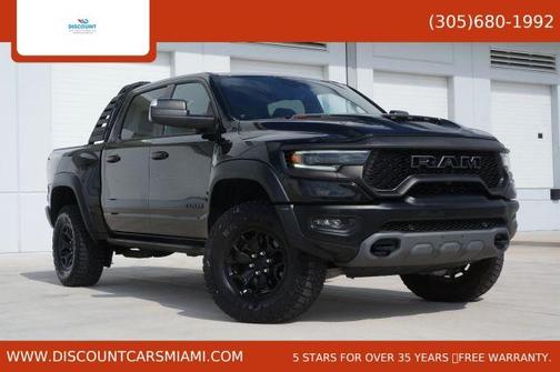 Black 2023 RAM 1500 TRX