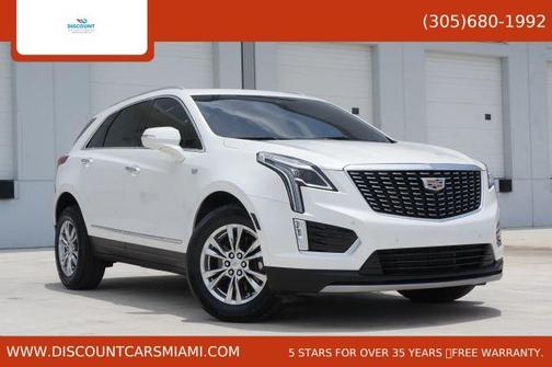 White 2020 Cadillac XT5 Premium Luxury