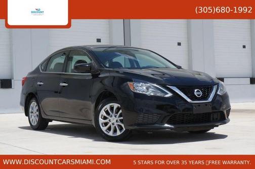 Black 2019 Nissan Sentra SV