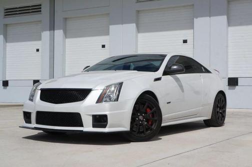 White 2015 Cadillac CTS-V Base