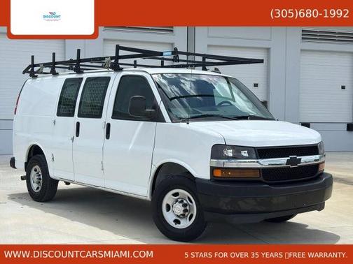 White 2021 Chevrolet Express 2500 Work Van
