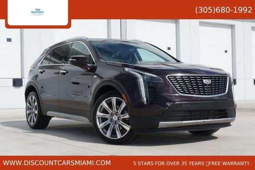 Purple 2020 Cadillac XT4 Premium Luxury
