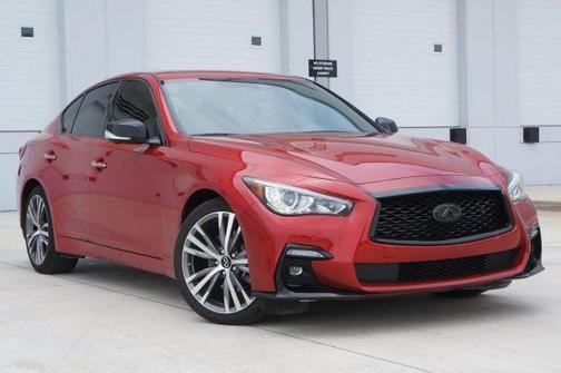 Candy Red Pearl 2024 INFINITI Q50 SENSORY