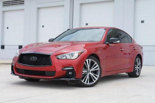 Candy Red Pearl 2024 INFINITI Q50 SENSORY