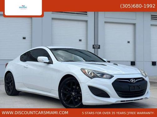 Casablanca White 2015 Hyundai Genesis Coupe 3.8 Base