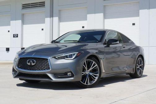 Graphite Shadow 2017 INFINITI Q60 3.0T Premium