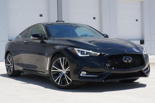Black 2017 INFINITI Q60 3.0T Premium