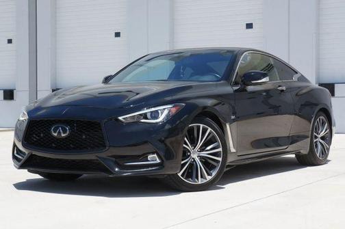 Black 2017 INFINITI Q60 3.0T Premium