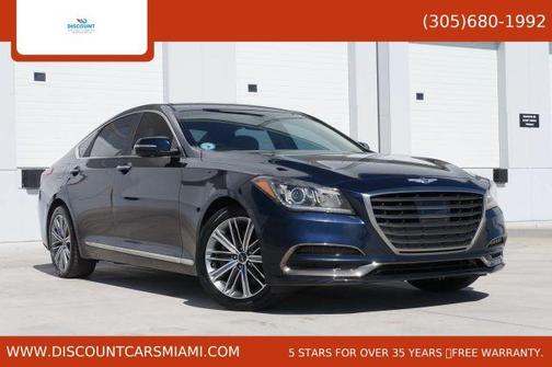 Blue 2020 Genesis G80 3.8