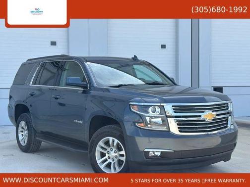 Blue 2020 Chevrolet Tahoe LT