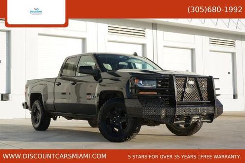 Black 2017 Chevrolet Silverado 1500 LT
