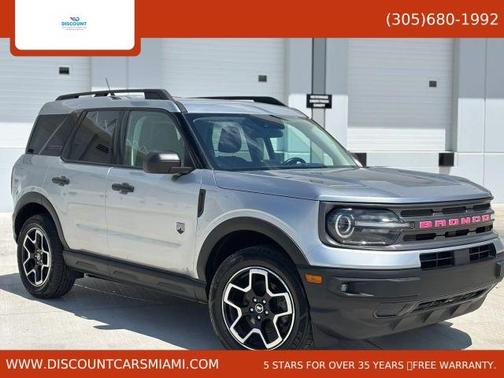 Silver 2022 Ford Bronco Sport Big Bend
