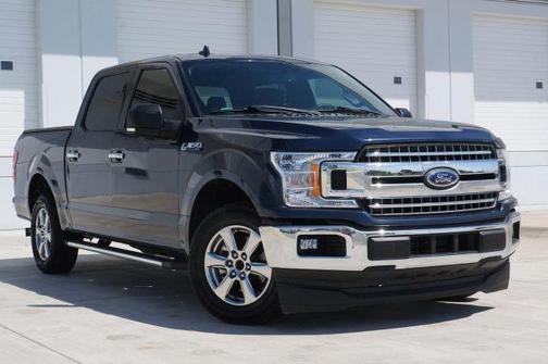 Blue 2018 Ford F-150 XLT