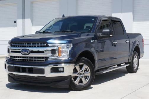 Blue 2018 Ford F-150 XLT