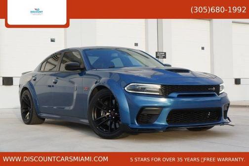 Blue 2023 Dodge Charger Scat Pack