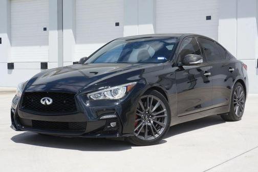 Black 2021 INFINITI Q50 3.0t Red Sport 400