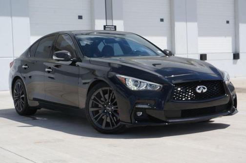 Black 2021 INFINITI Q50 3.0t Red Sport 400