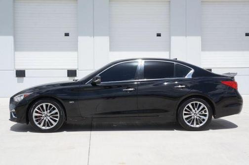 Black Obsidian 2019 INFINITI Q50 3.0t LUXE