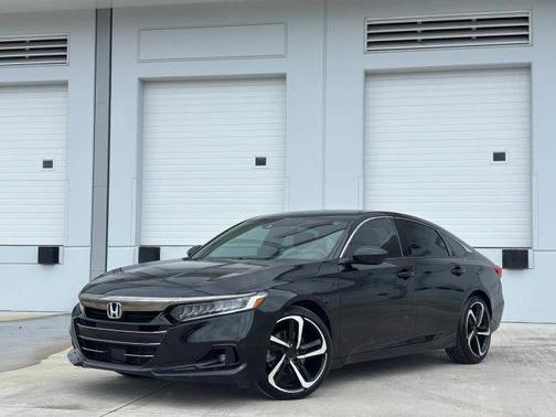 Black 2022 Honda Accord Sport 1.5T