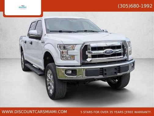 White 2017 Ford F-150 XLT