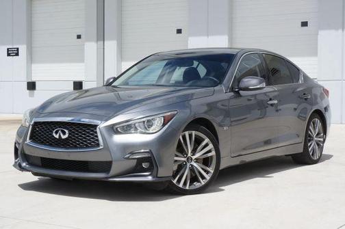 Gray 2019 INFINITI Q50 3.0t Sport