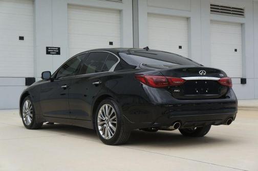 Black 2023 INFINITI Q50 LUXE
