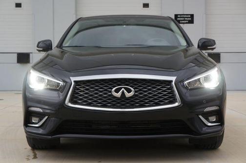Black 2023 INFINITI Q50 LUXE