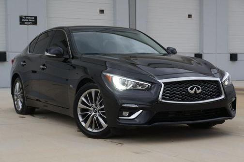 Black 2023 INFINITI Q50 LUXE