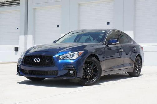 Grand Blue 2023 INFINITI Q50 LUXE