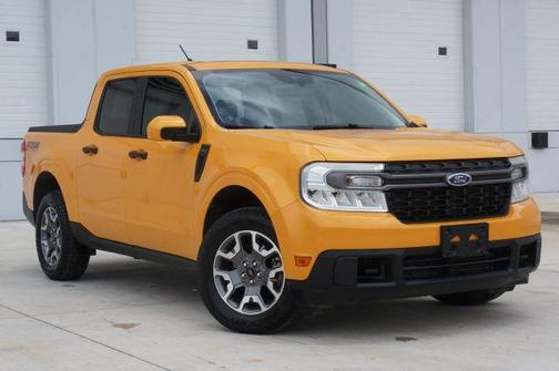 Yellow 2022 Ford Maverick XLT