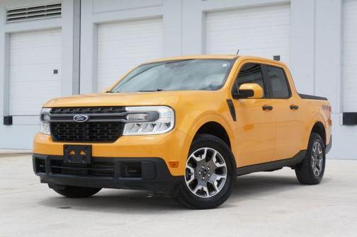 Yellow 2022 Ford Maverick XLT