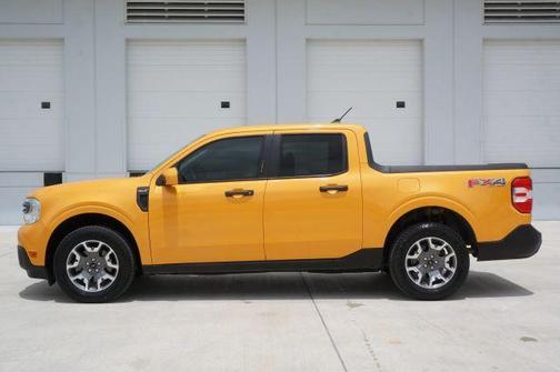 Yellow 2022 Ford Maverick XLT