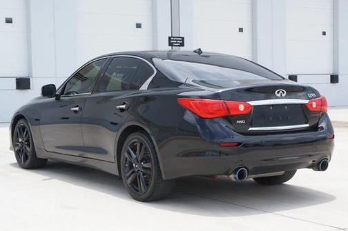 Midnight Black 2017 INFINITI Q50 3.0T Sport