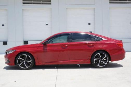 Red 2021 Honda Accord Sport SE