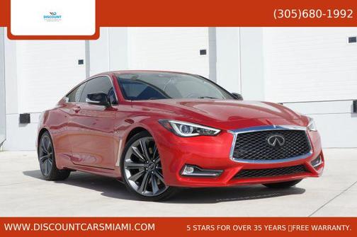 2019 INFINITI Q60 3.0t Red Sport 400