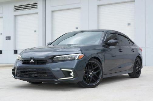 Gray 2022 Honda Civic Sport
