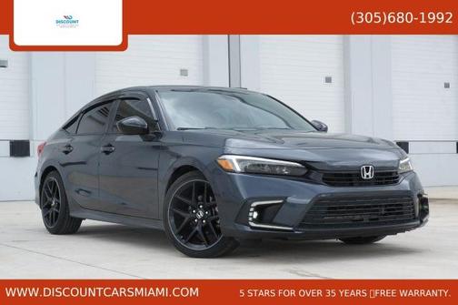 Gray 2022 Honda Civic Sport
