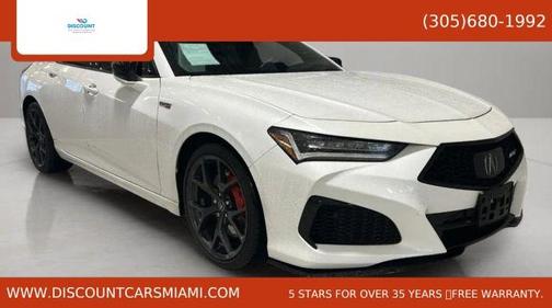 White 2023 Acura TLX Type S