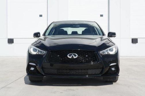 Midnight Black 2022 INFINITI Q50 LUXE