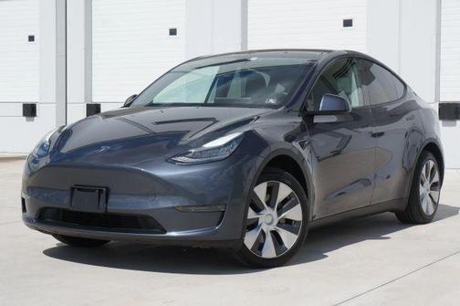 Gray 2020 Tesla Model Y Long Range