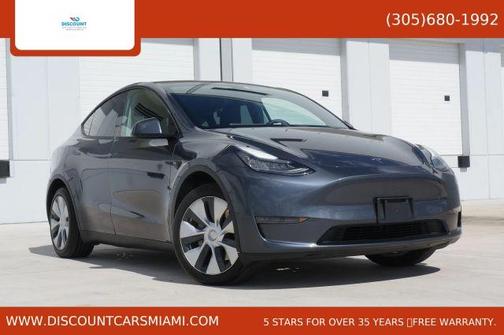 Gray 2020 Tesla Model Y Long Range