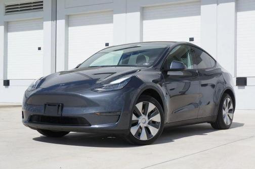 Gray 2020 Tesla Model Y Long Range