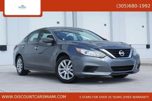 Gray 2017 Nissan Altima 2.5 S