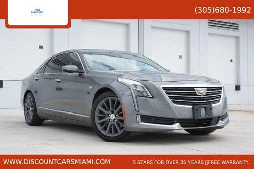 Silver 2017 Cadillac CT6 3.6L Premium Luxury