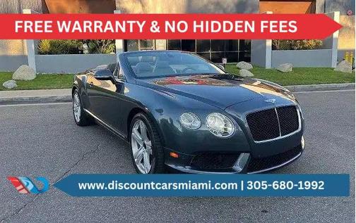 2013 Bentley Continental GTC V8