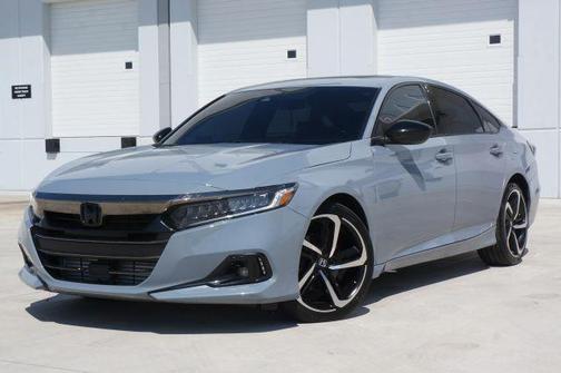 Gray 2022 Honda Accord Sport 2.0T